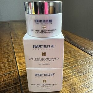 2 Beverly Hills MD FULL SIZE Lift/Firm Sculpting Cream - Retails $120-NEW UNUSED